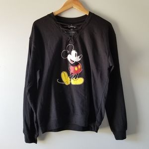 Disney Mickey Mouse Black Sweatshirt